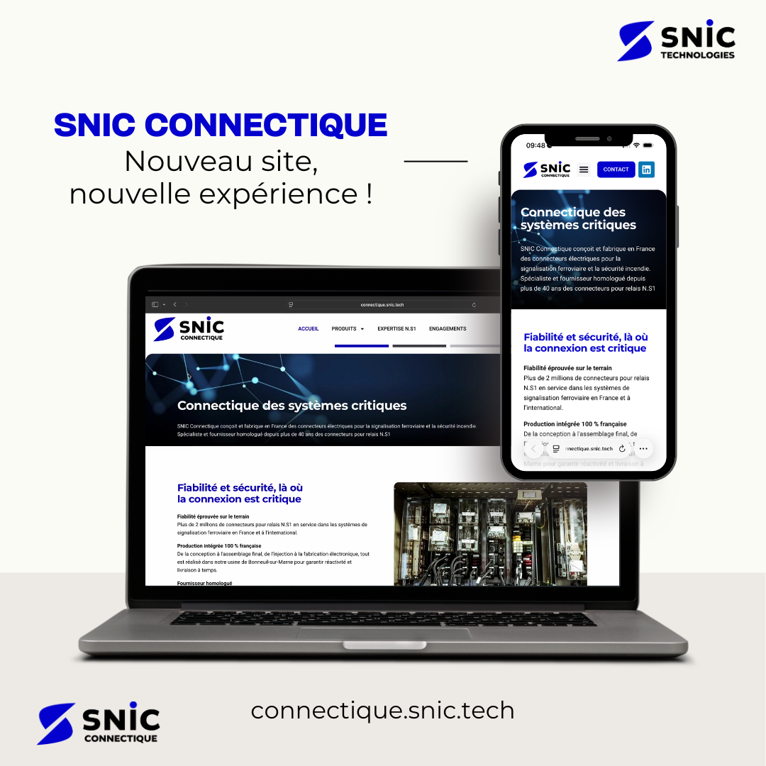 nouveau site web snic connectique